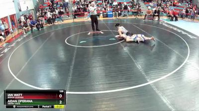 126 lbs Cons. Round 3 - Aidan Operana, Sierra Vista vs Ian Watt, Bishop Gorman