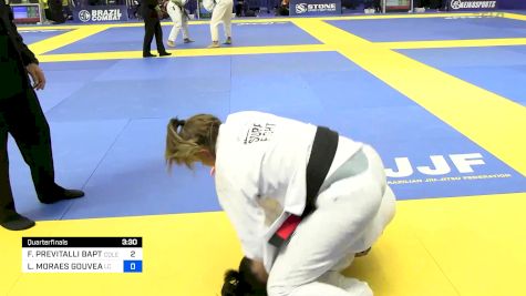 FLÁVIA PREVITALLI BAPTISTELA vs LUCIANA MORAES GOUVEA 2024 Brasileiro Jiu-Jitsu IBJJF