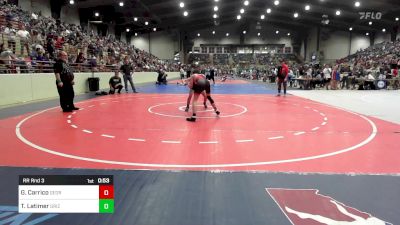 125 lbs Rr Rnd 3 - Gage Carrico, Georgia vs Tyson Latimer, Grizzly Wrestling Club