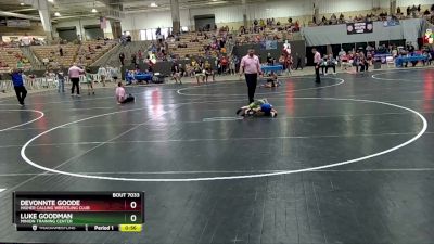 50 lbs Semifinal - Devonnte Goode, Higher Calling Wrestling Club vs Luke Goodman, Minion Training Center