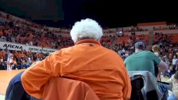 Bader and Paul sing the national anthem