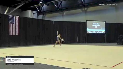 Sofia Krupenina - Clubs, Let It Shine - 2021 USA Gymnastics Championships