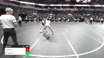 143 lbs Semifinal - Emiliano King, Pioneer Grappling Academy vs Maeson Otwell, Florida National Team