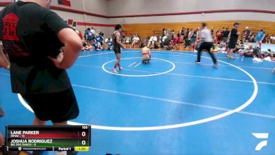 105 lbs Round 3 (6 Team) - Lane Parker, MPWC vs Joshua Rodriguez, Big Dog Ranch