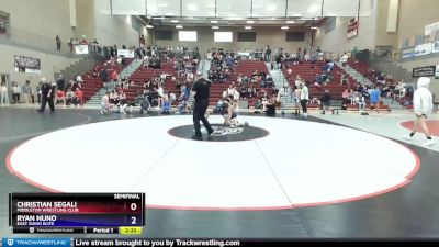 113 lbs Semifinal - Christian Segali, Middleton Wrestling Club vs Ryan Nuno, East Idaho Elite