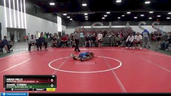 70 lbs Round 1 (8 Team) - Daniel Corbin, Dynasty Death Row (NJ) vs Ariah Mills, Roundtree Wrestling Academy