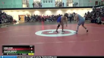 220 lbs Finals (8 Team) - Dalton Deevey, Cape Henlopen H S vs Josh Dyer, Caesar Rodney H S