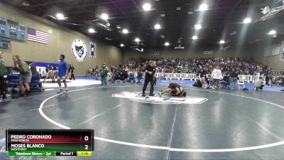 157 lbs Champ. Round 1 - Moses Blanco, Westmont vs Pedro Coronado, Paso Robles