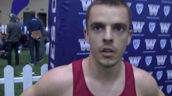 Luke Lefebure Stanford wins 800 heat 1 at Husky Classic 2014