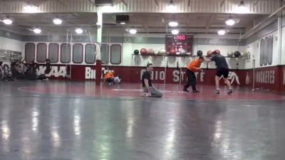 Bader wrestles half the Illinois team