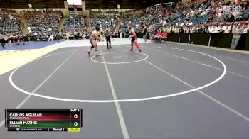 5A - 285 lbs Cons. Round 1 - Carlos Aguilar, Salina Central vs Elijah Mathis, Lansing