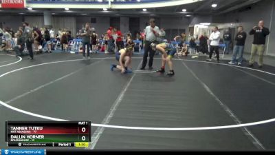 130 lbs Round 4 (8 Team) - Tanner Tutku, Mat Assassins vs Dallin Horner, Roughhouse