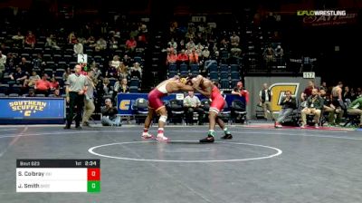 184 lbs Consolation - Sam Colbray, Iowa State vs Jacobe Smith, Oklahoma St