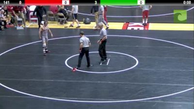 141 lbs quarter-finals Mike Nevinger Cornell vs. Erik Spjut VT