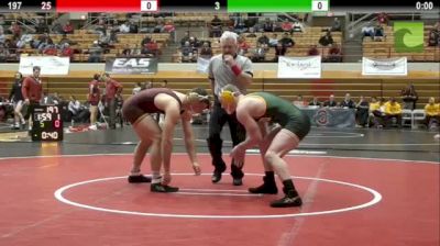 197 lbs quarter-finals Scott Schiller MN vs. Tyler Lehmann NDSU