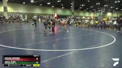 135 lbs Round 1 (16 Team) - Keira Suro, RPA Wrestling vs Jaylen Cromer, Florida Girls All Stars