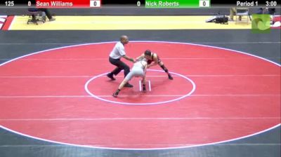 125 lbs 3rd Nick Roberts Ohio State vs. Sean Williams Oklahoma