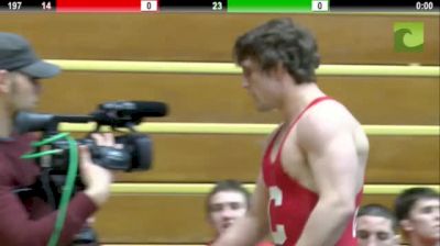 197 lbs semi-finals Jace Bennett Cornell vs. Travis Rutt Oklahoma