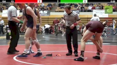 184 lbs round1 Nikko Reyes Illinois vs. Craig Kelliher Central Michigan