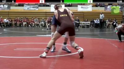 157 lbs round1 Luke Smith Central Michigan vs. Zac Brunson Illinois