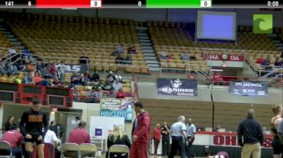 141 lbs round1 Erik Spjut Virginia Tech vs. Joey Delgado Oregon State