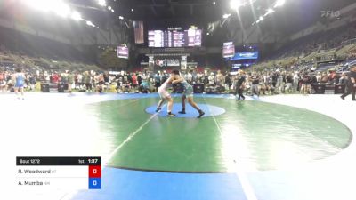 182 lbs Rnd Of 32 - Ryker Woodward, Utah vs Amiri Mumba, New Mexico