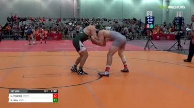 197 lbs Round of 64 - Cody Vigoren, Wyoming vs Nick May, Michigan State