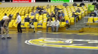 149 lbs match Drake Houdashelt Mizzou vs. Mike DePalma Kent State