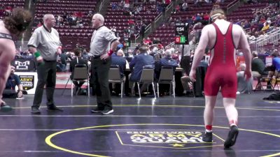 285 lbs Round Of 16 - Roan Tustin, Waynesburg vs Ean Winchester, Twin Valley