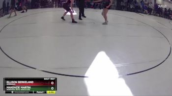 118 lbs Champ. Round 1 - Ellison Berkeland, Nebraska vs Makenzie Martin, Nebraska Boyz Wrestling