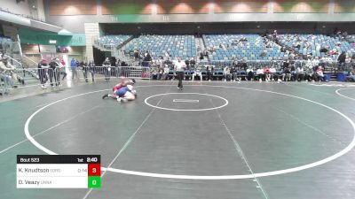 184 lbs Consi Of 8 #2 - De'Alcapon Veazy, Unnatched-UNATT vs Kyle Knudtson, Eastern Oregon