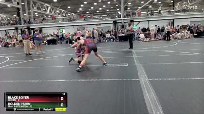 138 lbs Round 3 (8 Team) - Holden Huhn, Team Shutt Nation vs Blake Boyer, Kraken