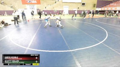 120-124 lbs Round 1 - Jabyn Kemble, Team Idaho Wrestling Club vs Scotty Keller, Sanderson Wrestling Academy