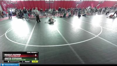 78 lbs Cons. Round 3 - Griffin Sossaman, Waterford Youth Wrestling Club vs Bradley Rupiper, X-Factor Elite Wrestling