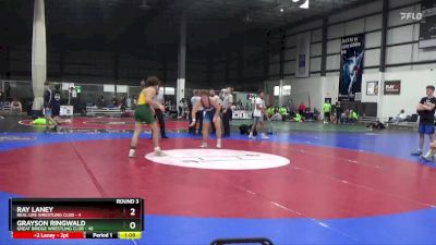 190 lbs Round 3 (4 Team) - Grayson Ringwald, GREAT BRIDGE WRESTLING CLUB vs Ray Laney, REAL LIFE WRESTLING CLUB