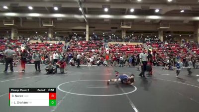 76 lbs Champ. Round 1 - Landon Graham, Victory Wrestling vs Davian Norez, Hugoton Wrestling Club