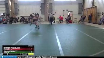 96 lbs Round 3 (4 Team) - Dominic Deputy, POWA vs Carter Trukovich, Team Ohio