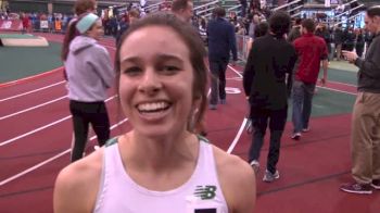 Abbey D'Agostino on her final Indoor Heps