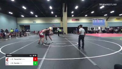 285 lbs Round Of 32 - Evann Tauscher, Washington State vs Ruben Zarate, Utah Tech