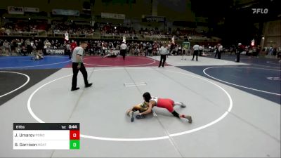 61 lbs Final - Jamshed Umarov, Pomona Elite WC vs Baylor Garrison, Montrose Elite Wrestling