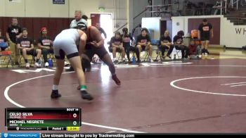 197 lbs Round 5 (6 Team) - Michael Negrete, Sierra vs Celso Silva, Palomar