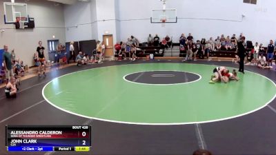 63 lbs Round 2 - Alessandro Calderon, Sons Of Thunder Wrestling vs John Clark, C2X