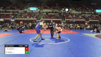 250 lbs Cons. Round 4 - Kooper Coates, North Montana Wrestling Club vs Owen Coody, Rapid City Stevens