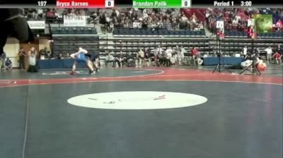 197 Quarter Finals: Barnes (Army) v Palik (Drexel)