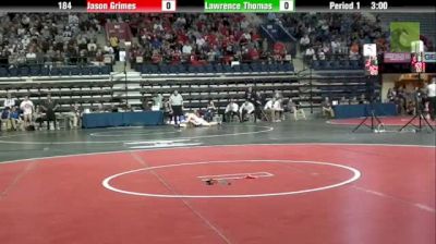 184 q, Lorenzo Thomas, Penn v Jason Grimes, American