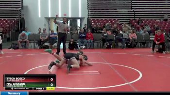 95 lbs Round 3 (8 Team) - Tyson Bosco, Team Ohio (OH) vs Mac Crosson, Minions Black (GA)