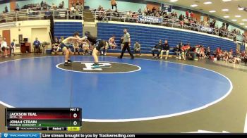 140 lbs Placement (4 Team) - Jonah Strain, Franklin Community vs Jackson Teal, Delta