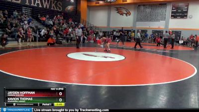 BN-8 lbs Quarterfinal - Jayden Hoffman, Marion Wolves vs Xavion Thomas, Hammerin Hawks