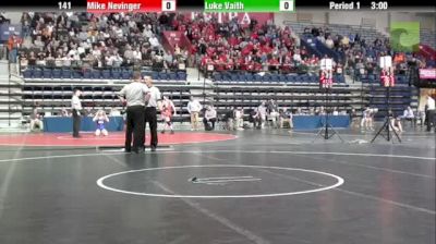 141 s, Michael Nevinger, Cornell v Luke Vaith, Hofstra