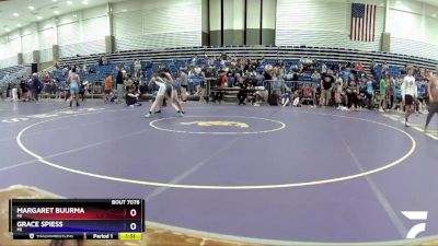 138 lbs Semifinal - Margaret Buurma, MI vs Grace Spiess, MI